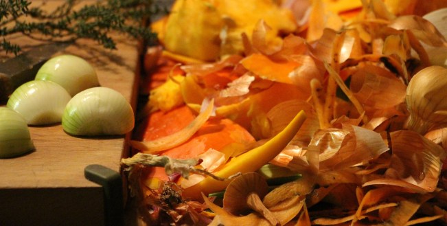 épluchures de légumes